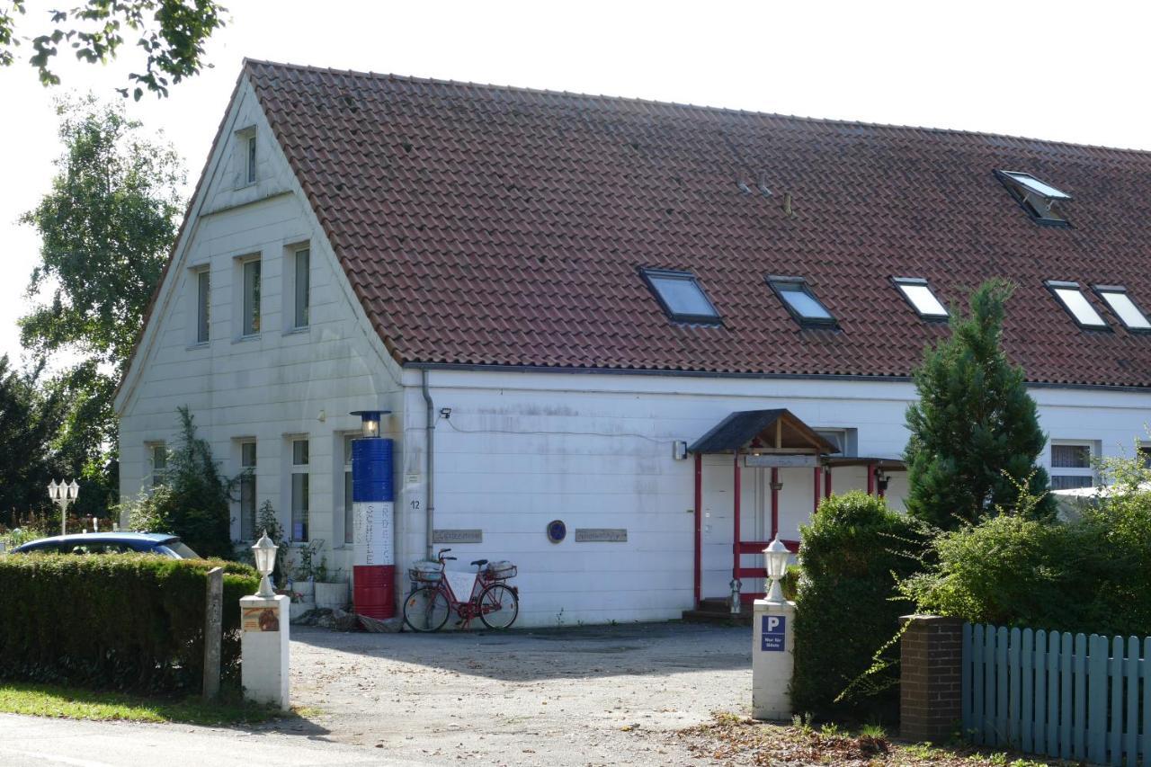 Ferien Wohnung -Leuchtturm Oldenswort Exterior foto